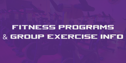 Fitness Programs & Group Programs Info