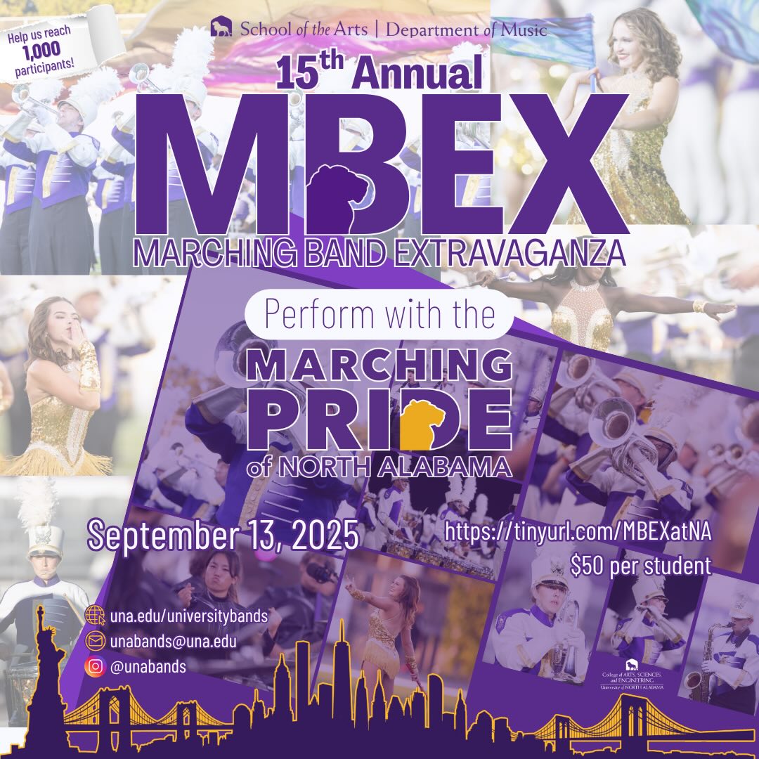 Promotional Poster for 15th Annual MBEX Marching Pride event